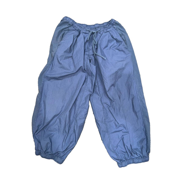 Anthropologie The Mossa Parachute Y2K Trousers Cotton Pants Blue XS A003252 - Picture 4 of 12
